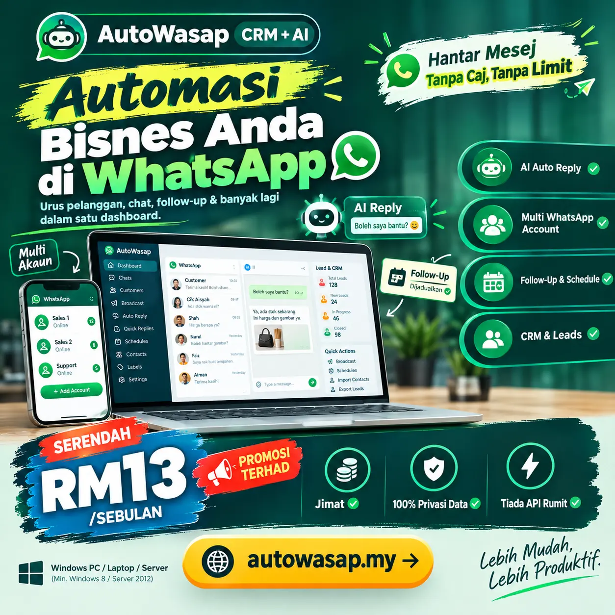 Poster AutoWasap AI